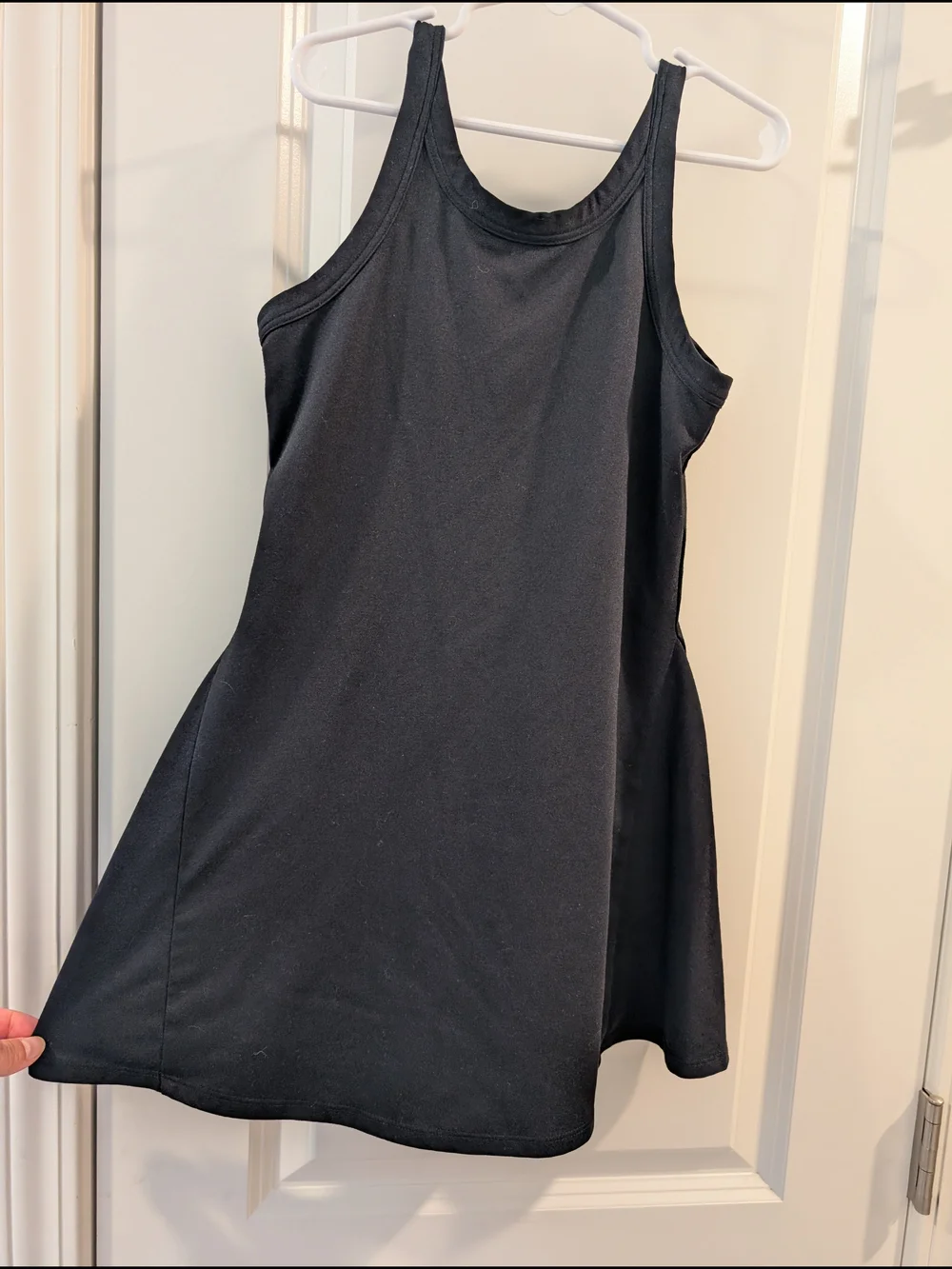 Girls Black Tennis Dress